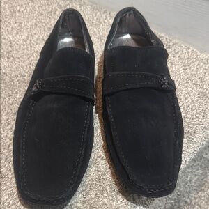 Mark Nason Black Loafers Sleek Slip-Ons
